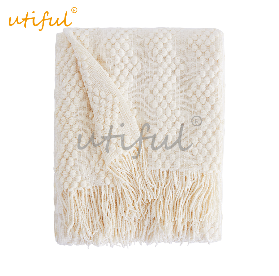 soft acrylic throw blanket